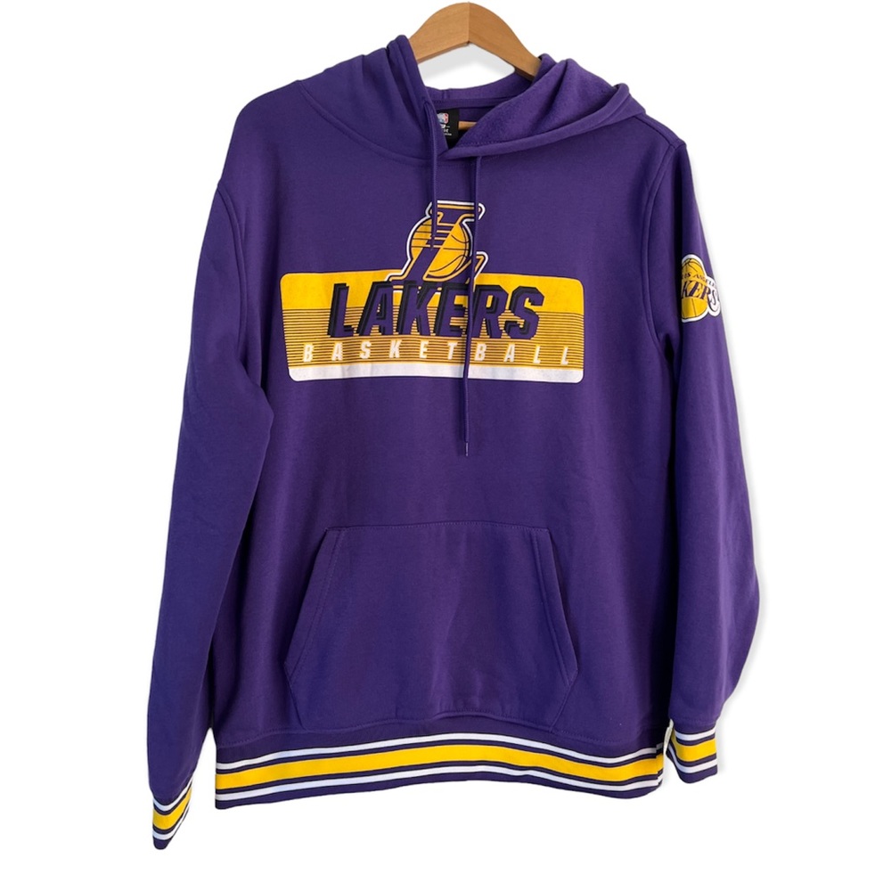 NWT! Lakers Hoodie, Mens Size L
